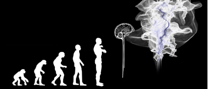 Menschen negativer Fortschritt