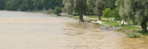 brauner Fluss